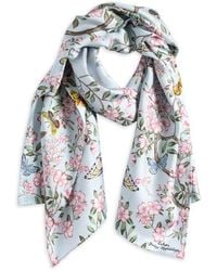 Echo - Spring Unfolding Silk Oblong Scarf - Lyst