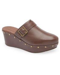 Chocolat Blu - Yogi Platform Wedge Mule - Lyst