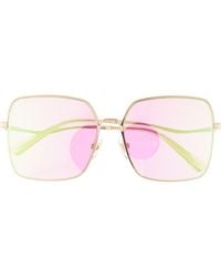 DIFF - Clara 59Mm Gradient Square Sunglasses - Lyst