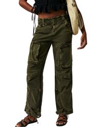 Free People - Can't Compare Slouch Cargo Pants - Lyst