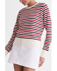 Vineyard Vines - Stripe Cotton Roll Neck Sweater - Lyst