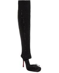 Christian Louboutin - Cassia Annmac Leg Warmer Hybrid Pump - Lyst
