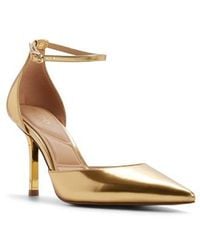 ALDO - Jossephine Ankle Strap Pointed Toe Pump - Lyst