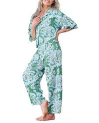 Printfresh - Wildest Dreams Satin Pajamas - Lyst