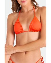 Volcom - Simply Seamless Bikini Top - Lyst