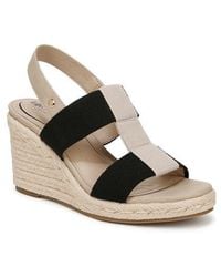 LifeStride - Tallulah Espadrille Slingback Platform Wedge Sandal - Lyst