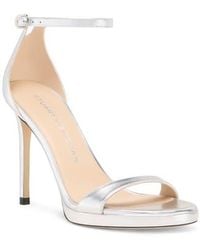 Stuart Weitzman - Nudist Platform Sandal - Lyst