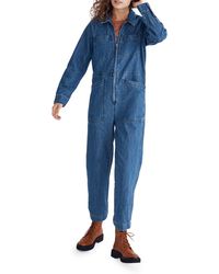 Denim Coveralls for Women - Up to 75% off | Lyst