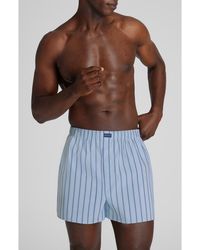 Tommy John - Assorted 3-Pack Woven Cotton Boxers - Lyst