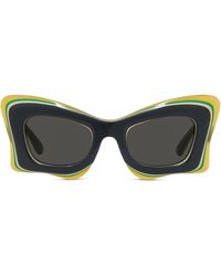 Loewe - X Paula's Ibiza 50mm Butterfly Sunglasses - Lyst