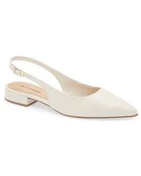 BOTTER - Alessandra Slingback Pointed Toe Flat - Lyst