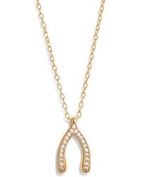 Kate Spade - Dream Big Pendant Necklace - Lyst