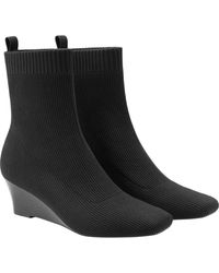 VIVAIA - Margot Wedge Bootie Square-Toe Water-Repellent Boots - Lyst