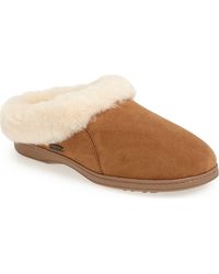 Acorn - Genuine Shearling Mule Slipper - Lyst