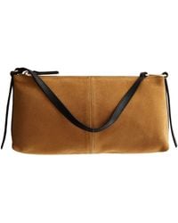 Mango - Leather Top Handle Bag - Lyst