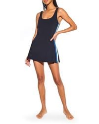 Spiritual Gangster - Maddie Side Stripe Active Dress - Lyst