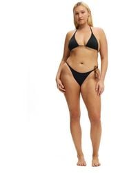 Cotton On - Micro String Thong Bikini Bottom - Lyst