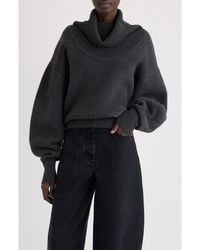 Jacquemus - La Maille Pallone Virgin Wool & Cashmere Turtleneck Sweater - Lyst