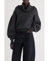Jacquemus - La Maille Pallone Virgin Wool & Cashmere Turtleneck Sweater - Lyst