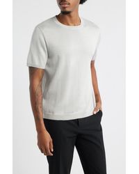 Open Edit - Short Sleeve Crewneck Sweater - Lyst