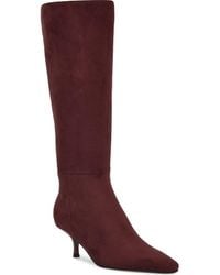 Nine West - Havier Knee High Kitten Heel Boot - Lyst