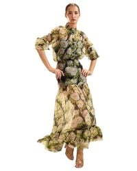 Cynthia Rowley - Cornelia Silk Skirt - Lyst