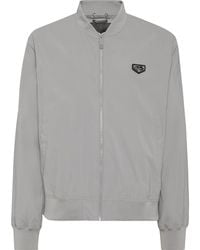 Philipp Plein - Nylon Bomber Jacket - Lyst