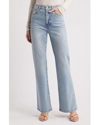FRAME - The Pixie Arrow High Waist Bootcut Jeans - Lyst