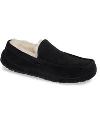 UGG - ugg(r) Ascot Leather Slipper - Lyst