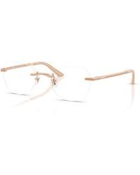Versace - 55Mm Irregular Optical Glasses - Lyst