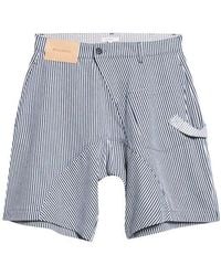 JW Anderson - Twisted Workwear Stripe Shorts - Lyst