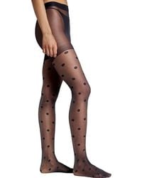 Stems - Sparkle Dot Sheer Tights - Lyst