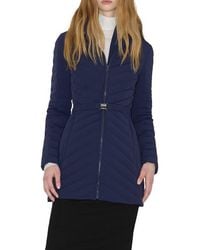 SOIA & KYO - Estelle Water Resistant 700 Fill Power Hooded Down Jacket - Lyst