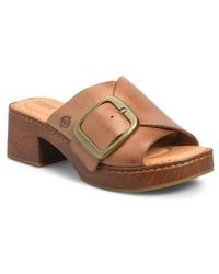 Børn - Bangle Platform Slide Sandal - Lyst