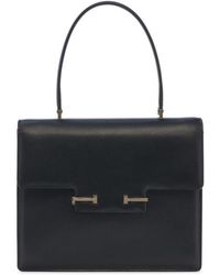 Tom Ford - Small Double T Leathe Top Handle Bag - Lyst