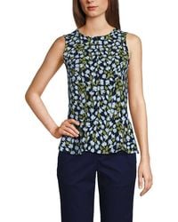 Lands' End - Sleeveless Starfish Peplum Top - Lyst