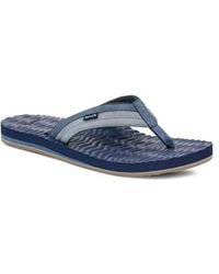 Sanuk - Ziggy Plush Flip Flop - Lyst