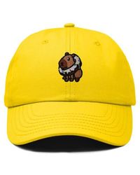 Alix - Capybara Donut Embroidered Cap - Lyst