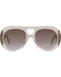 Givenchy - Bold 53Mm Gradient Round Sunglasses - Lyst