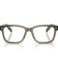 Prada - 56Mm Rectangular Optical Glasses - Lyst