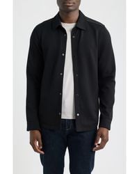 Bugatchi - Soft Touch Knit Shirt Jacket - Lyst