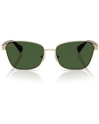 Ralph - 56Mm Oversize Gradient Irregular Sunglasses - Lyst