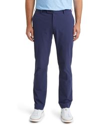 Peter Millar - Crown Crafted Surge Performance Flat Front Trousers - Lyst
