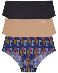 DKNY - Seamless Hipster Briefs 3-Pack - Lyst