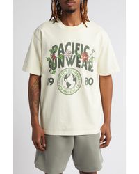 PacSun - Floral Crest Cotton Graphic T-shirt - Lyst