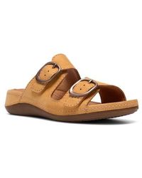 Clarks - Cecily Step Sandal - Lyst