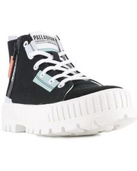 Palladium - Pallashock Backzip 2 High Top Sneaker - Lyst
