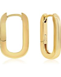 Donatello Gian - Huggie Hoop Earrings - Lyst