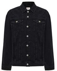 Pcfg - Cotton Distressed Denim Jacket - Lyst