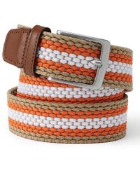 Lands' End - Elastic Braid Belt - Lyst